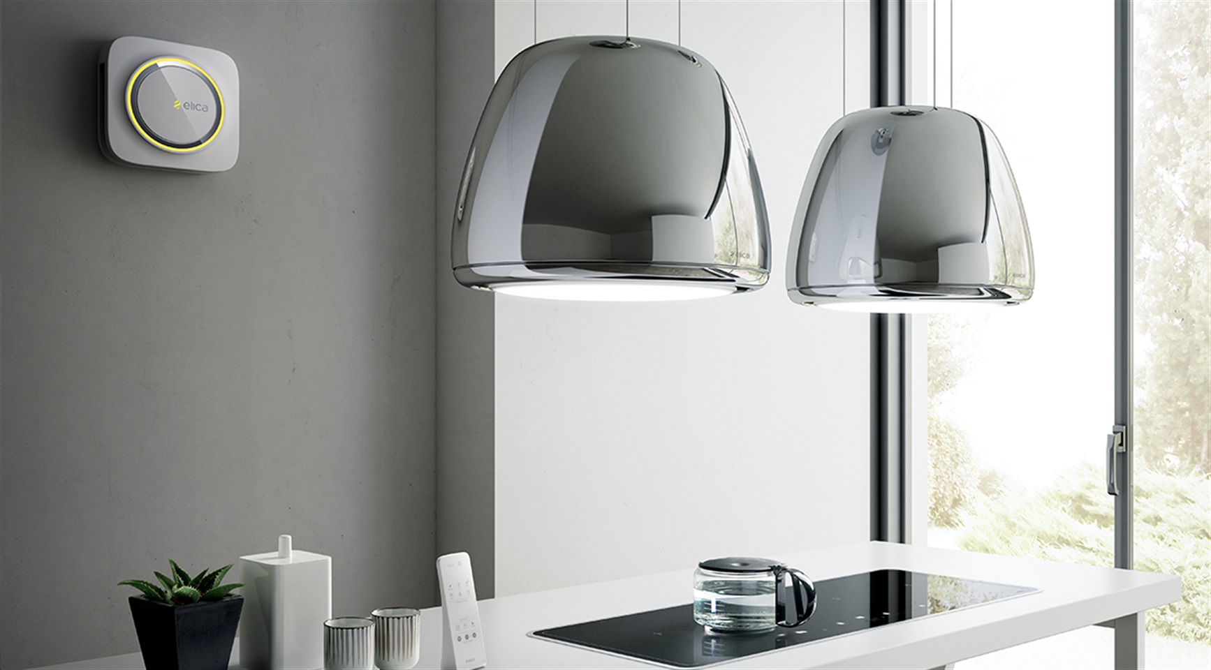 Elica controlla la qualità dell'aria con Snap